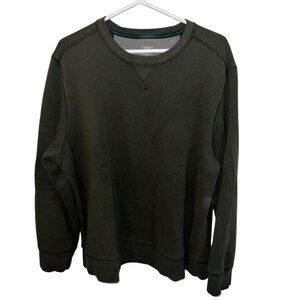 G.H. Bass & Co. Green Crewneck Sweater